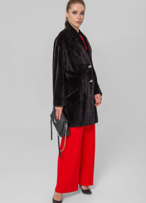 Меховое полупальто из норки FabioGavazzi 1001873