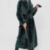 Меховое пальто из ширлинга RinDi 2002097 2604