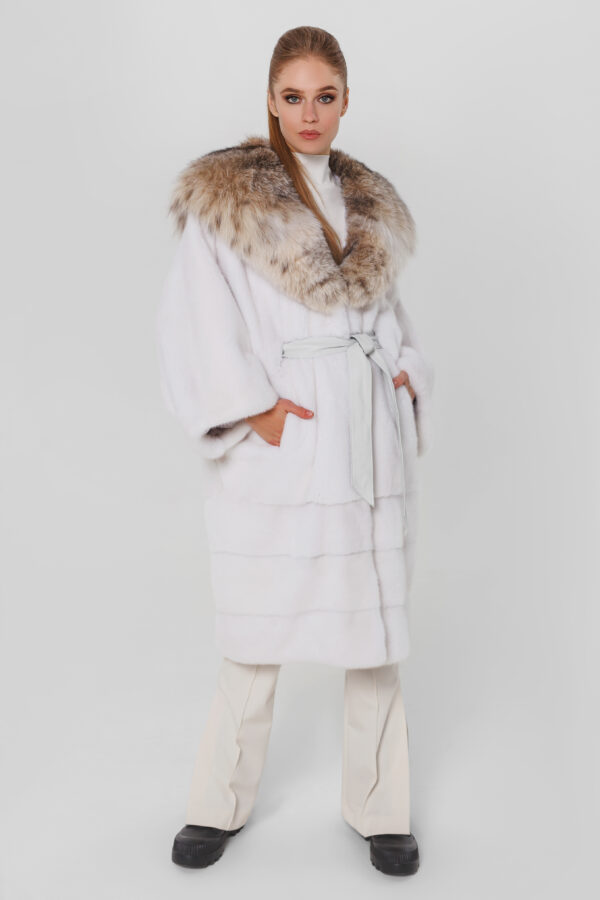 Меховое пальто из норки Manoli 1002165